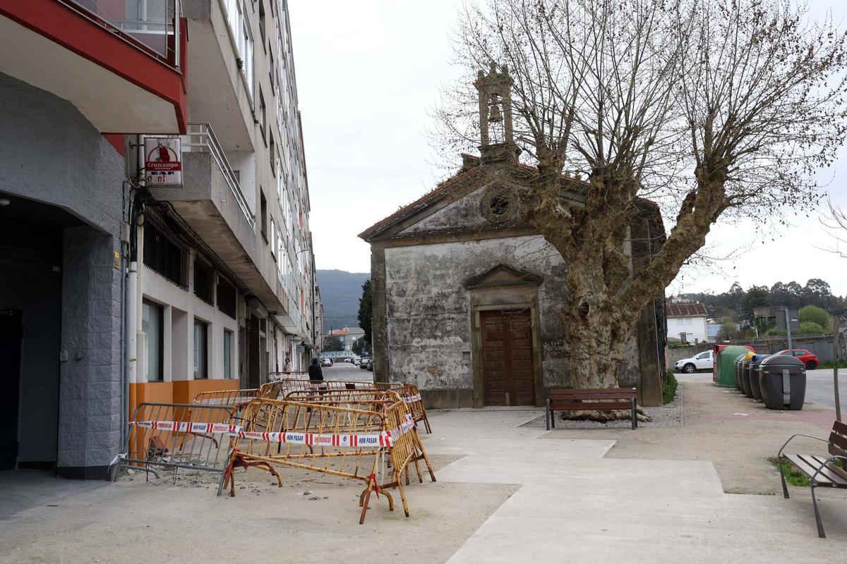 La zona del atraco.