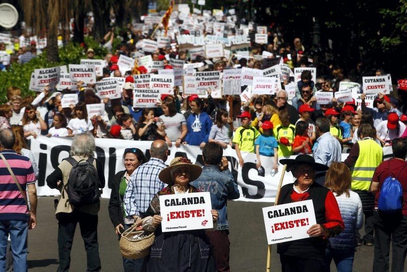 Manifestación: 'Salvemos Teruel'