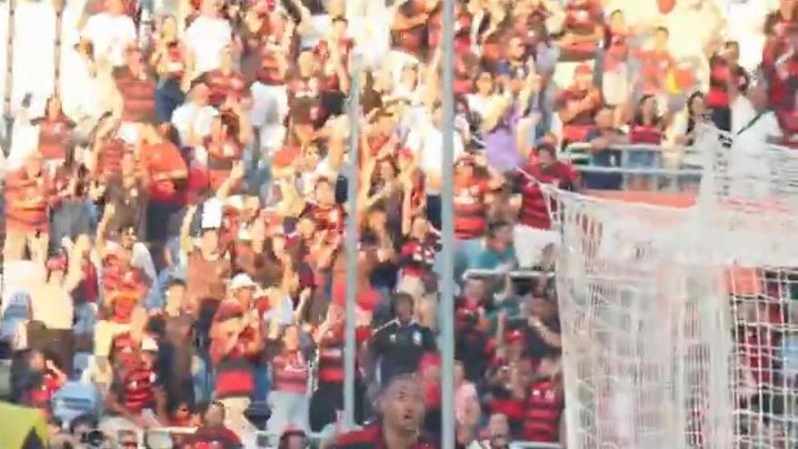 El último gol de Samu Lino con Flamengo