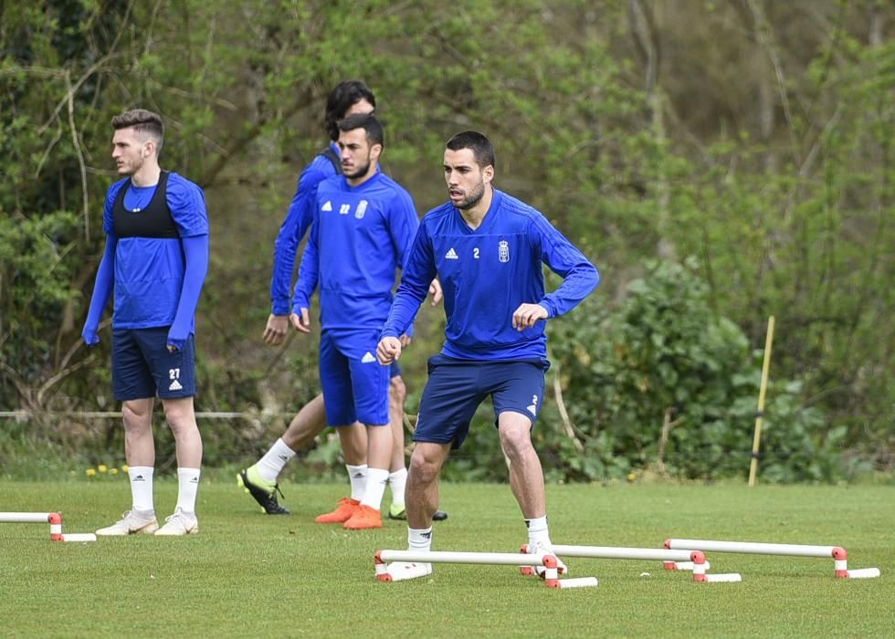 Entrenamiento del Oviedo