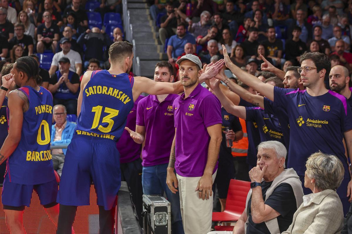 El Barça necesita a Lapro en la pista, y él es el primero en lamentar este mes que ha estado ausente