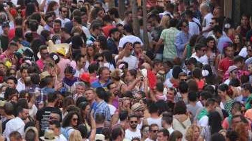 Un momento de la Feria del Centro, el pasado sábado.