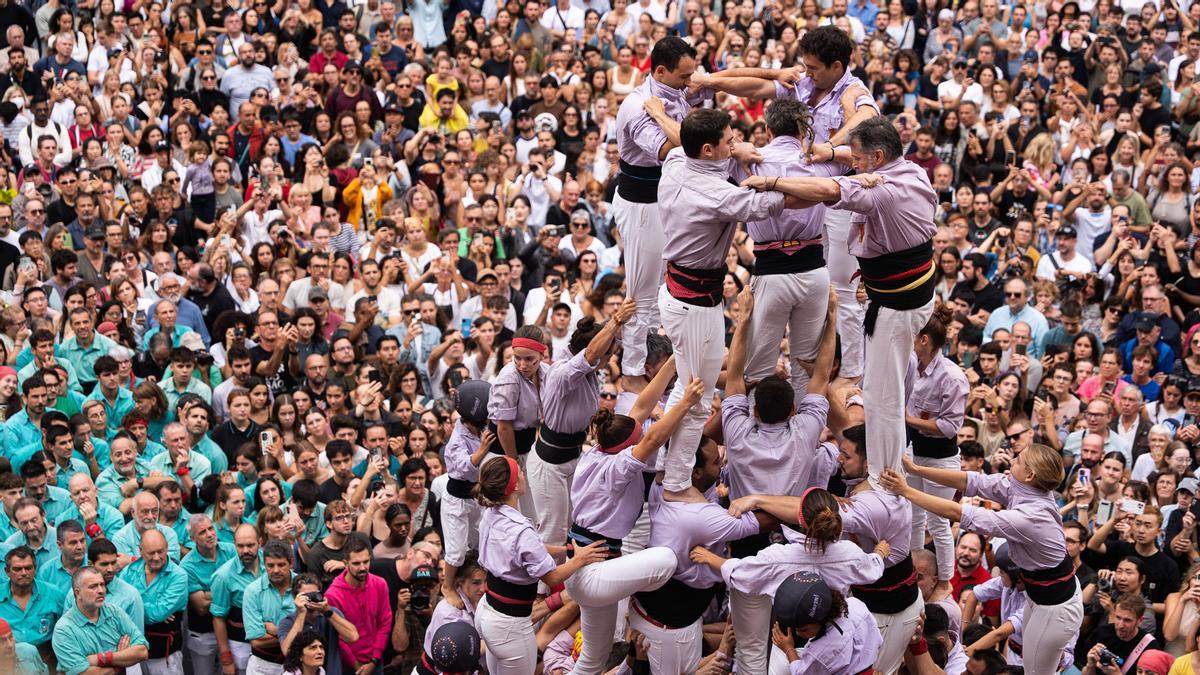 Diada històrica castellera Mercè 2025