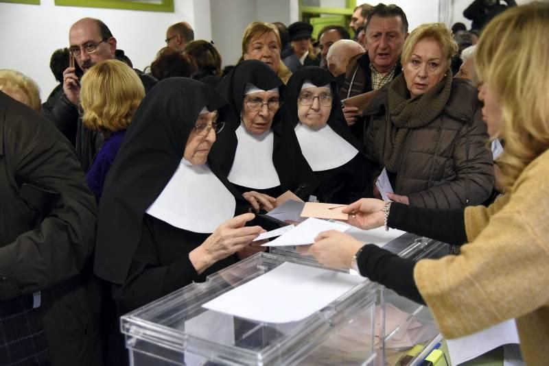 Jornada electoral en Zaragoza