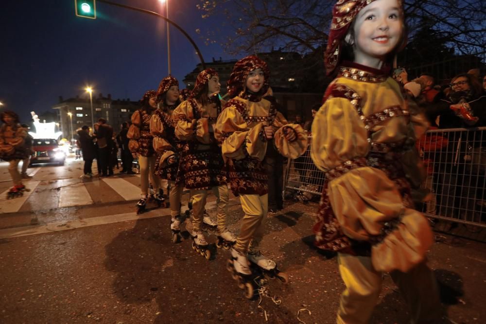 Cabalgata de Reyes 2019 en Gijón