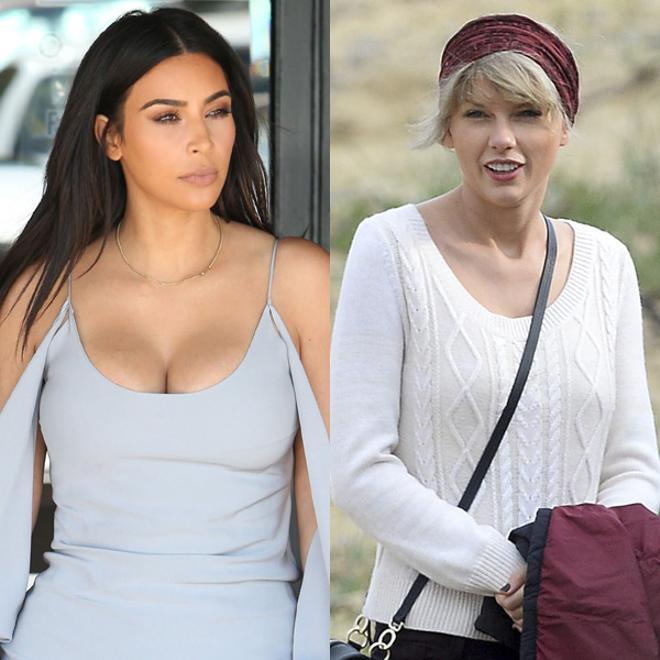 Guerra entre Kim Kardashian y Taylor Swift