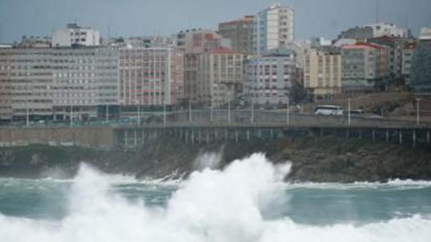 Los chubascos persisten en el norte de Galicia