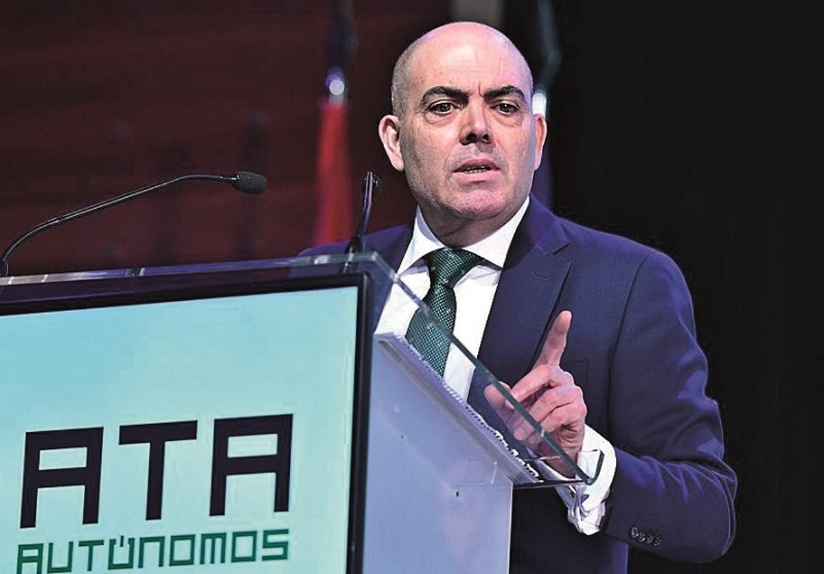 Lorenzo amor, durante una de sus intervenciones.