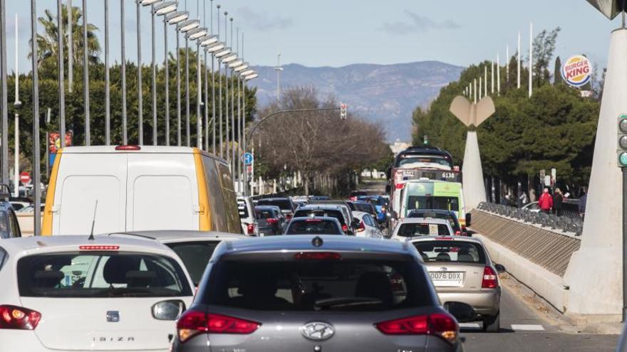 València, entre las ciudades con más tráfico de España