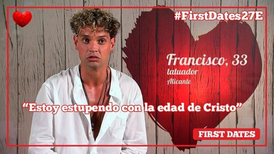 El alicantino Fran Piñero, El Brechas en la serie &quot;Aída&quot;, llega a &quot;First Dates&quot; circuncidado