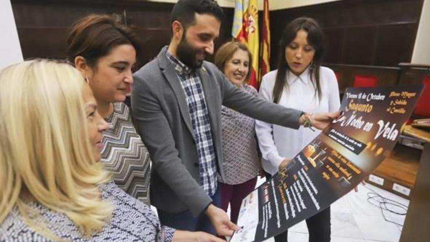 Un momento de la presentación de «La Nit en Vela».