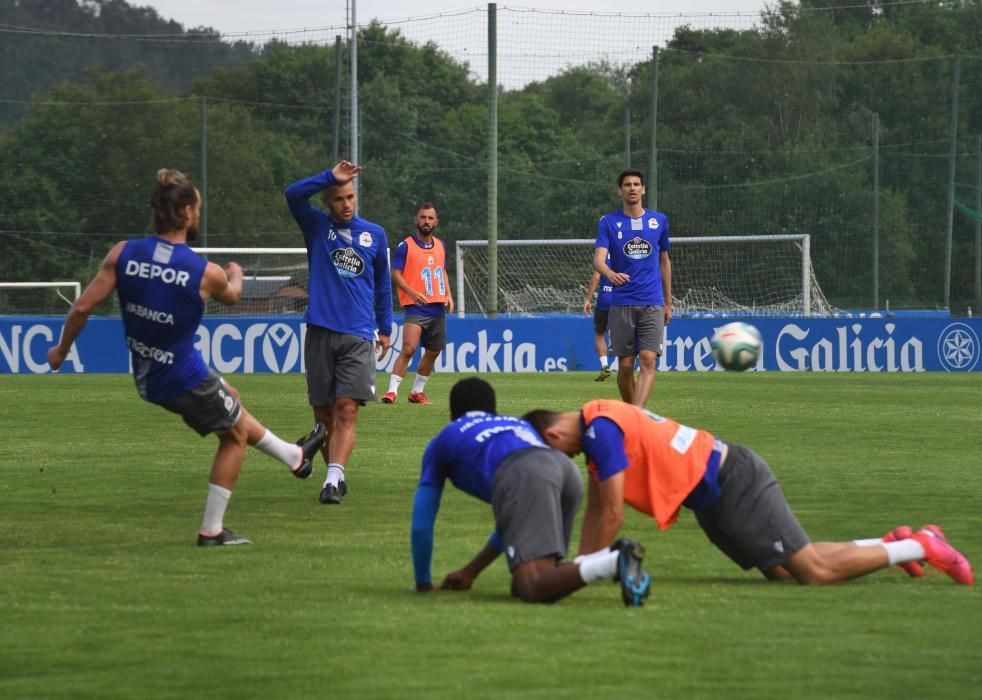 Vuelven a Abegondo los entrenamientos colectivos