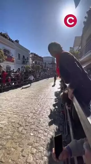 La Puebla del Río revive la emoción de sus encierros en un sábado clave de las fiestas de San Sebastián