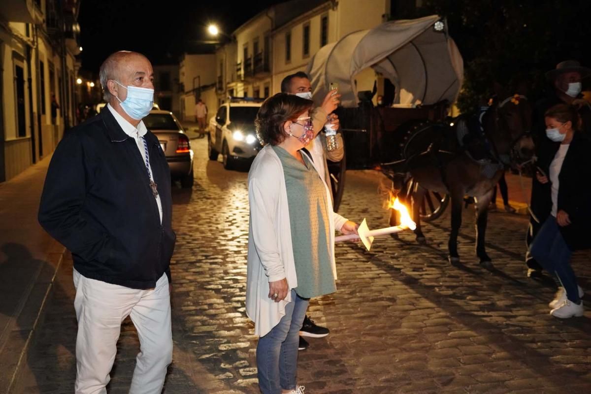 La Virgen de Luna regresa a su santuario desde Villanueva de Córdoba