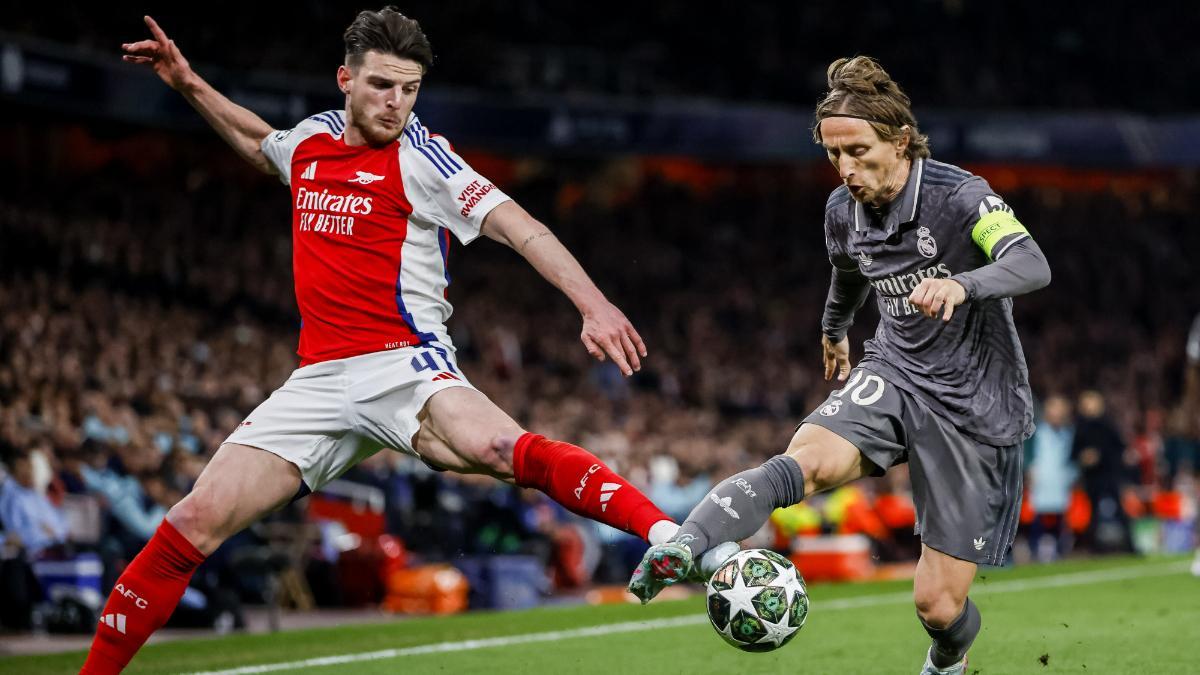 Arsenal - Dinamo Zagreb: El gol de Declan Rice