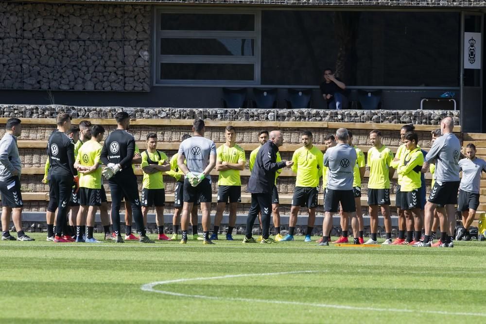 Entrenamiento de la UD Las Palmas