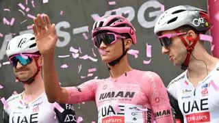 As queda la clasificacin general del Giro 2025 tras la etapa 13