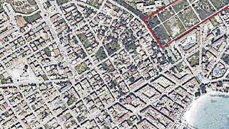GOB y Terraferida alertan del desarrollo urbanístico en la zona de ses Figueretes