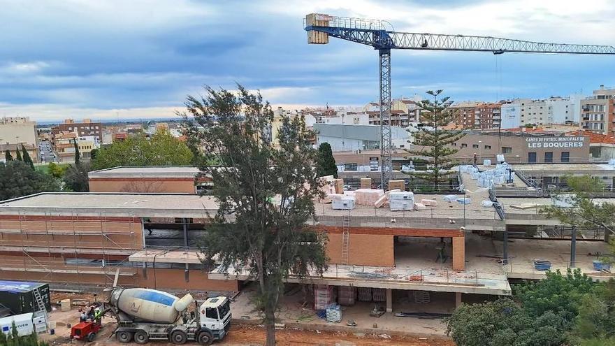 Vídeo: Así avanzan las obras del IES Álvaro Falomir en Almassora