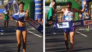 Título, récord y mínima olímpica para María Pérez en el Campeonato de España de marcha de Córdoba