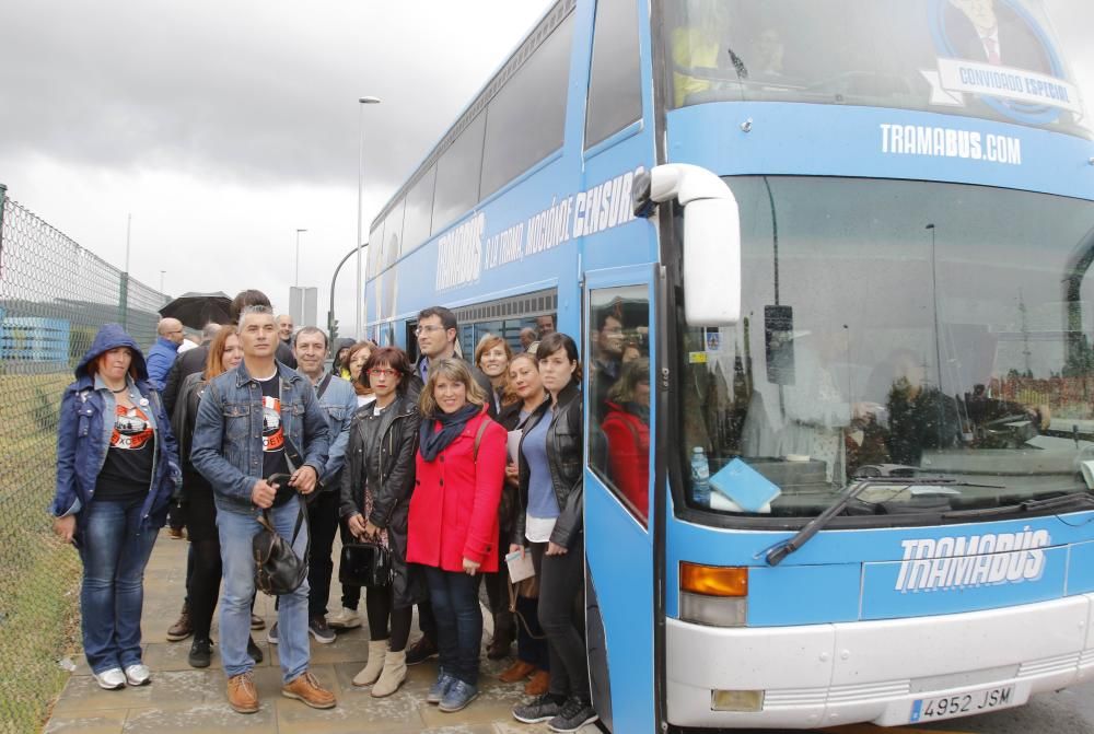 El "Tramabús" aparca en Vigo