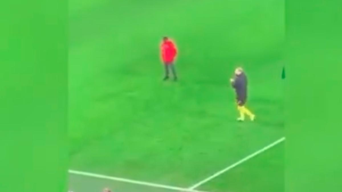 El gesto de Haaland que se ha hecho viral. ¿Se está despidiendo de la afición del Dortmund?