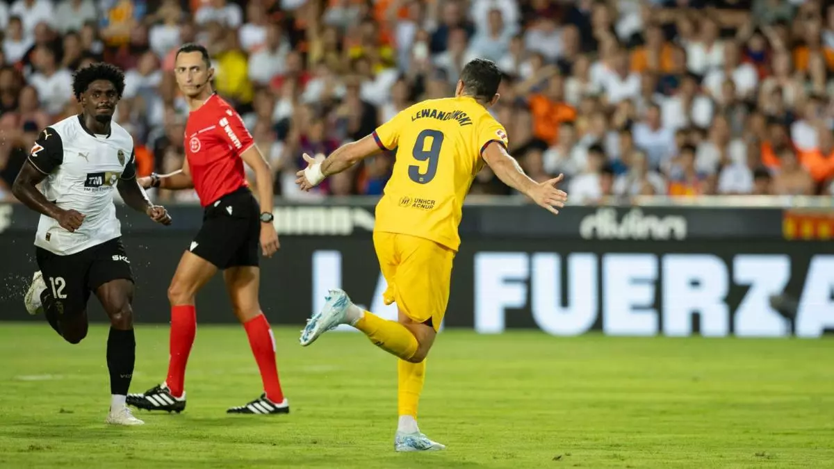 El semáforo del Valencia - Barça