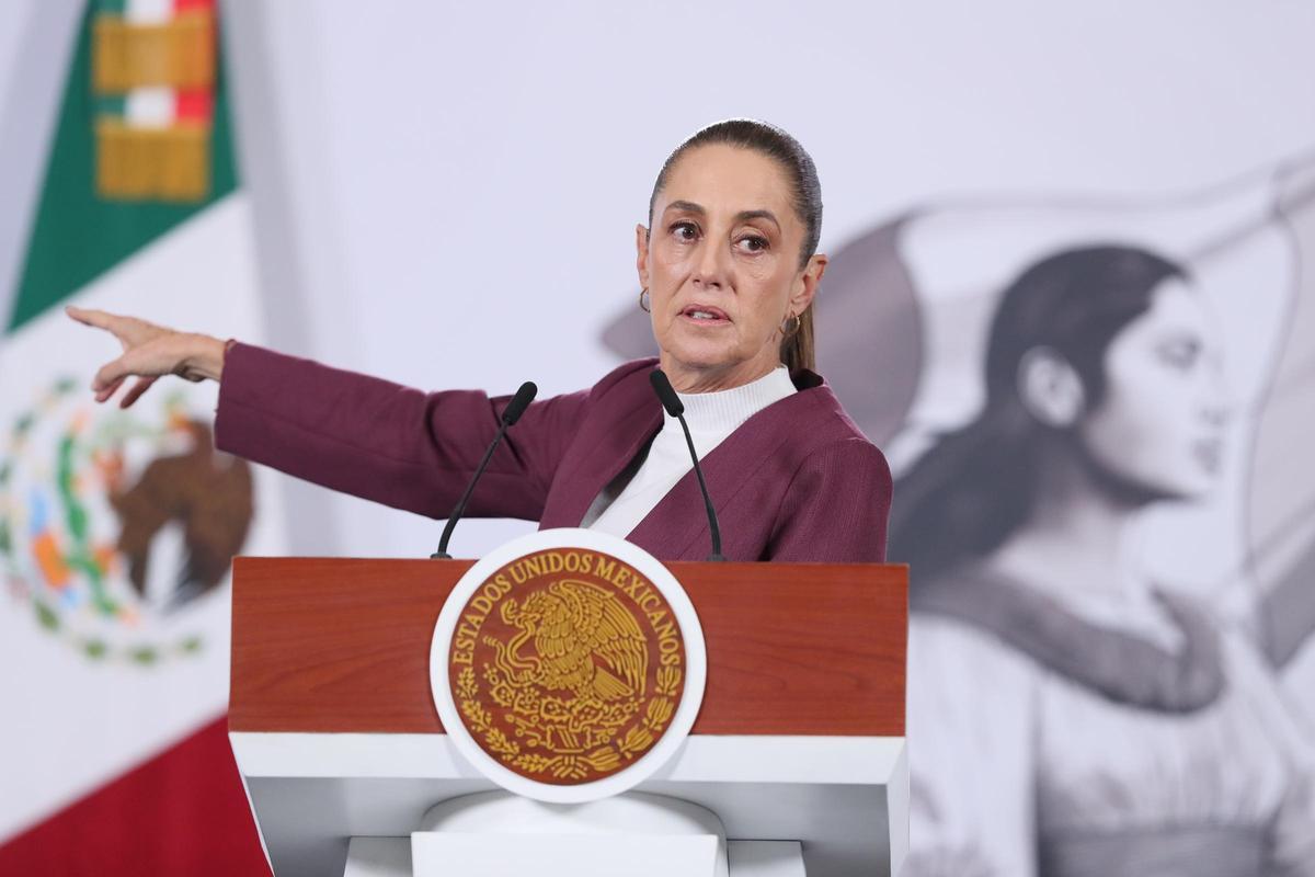La presidenta de México, Claudia Sheinbaum.