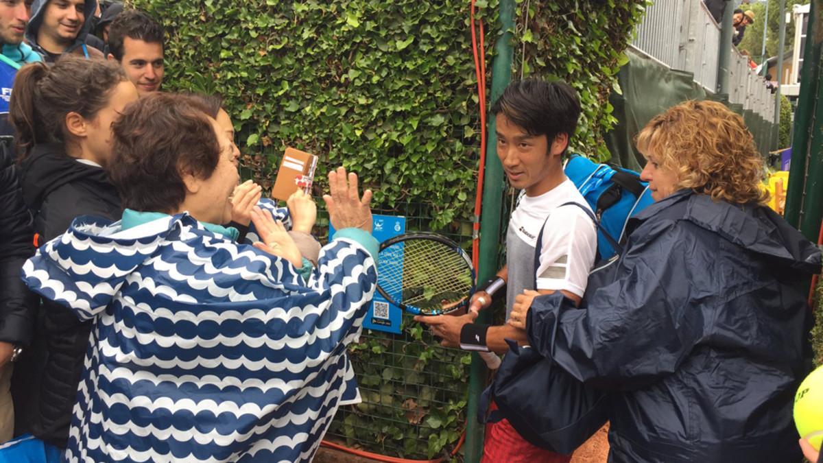 Yuichi Sugita ya tiene fans en Barcelona