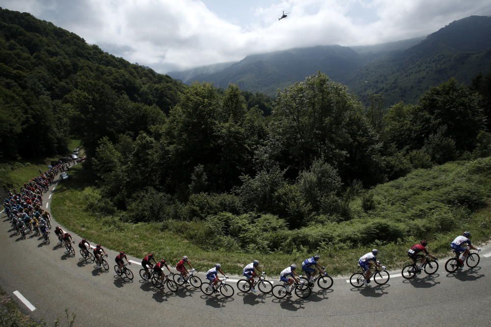 Tour de Francia: La 14ª etapa, en imágenes