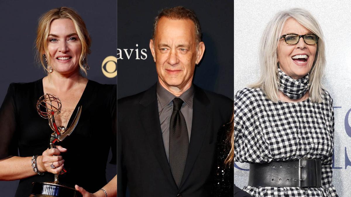 Kate Winslet, Tom Hanks y Diane Keaton.