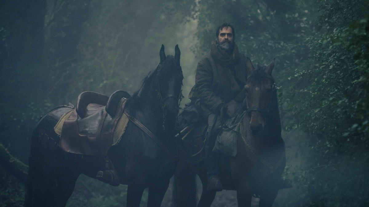 Luis Tosa en la primera imagen de 'Lobo'