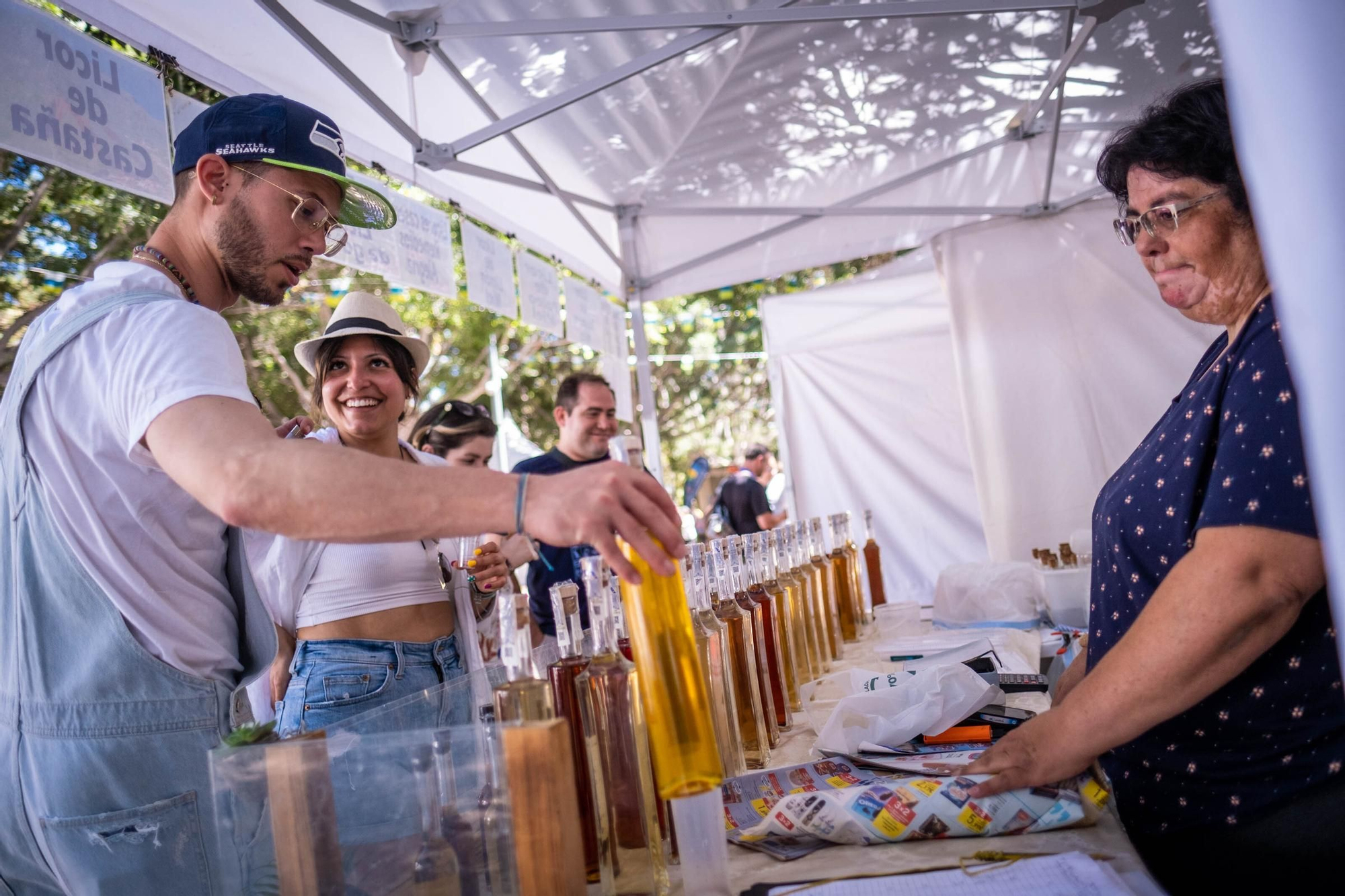 Inauguración de la exposición de flores y plantas del Parque García Sanabria