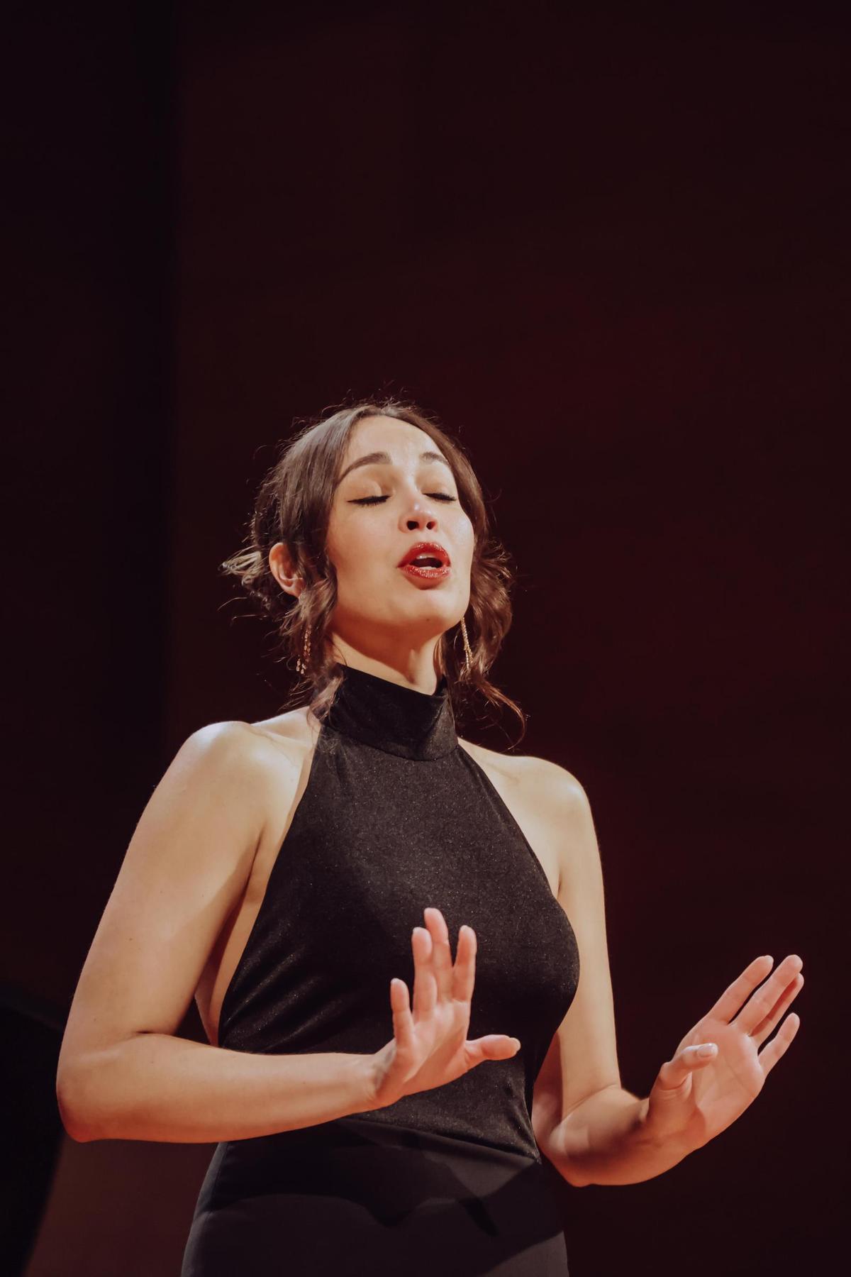 Les imatges del recital de Nadine Sierra a l’Auditori de Girona