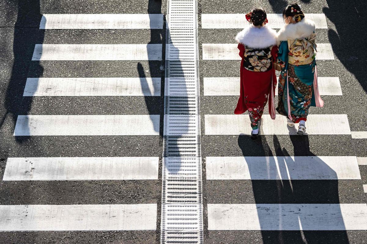 Ceremonia de celebración del Día de la Mayoría de Edad en Japón