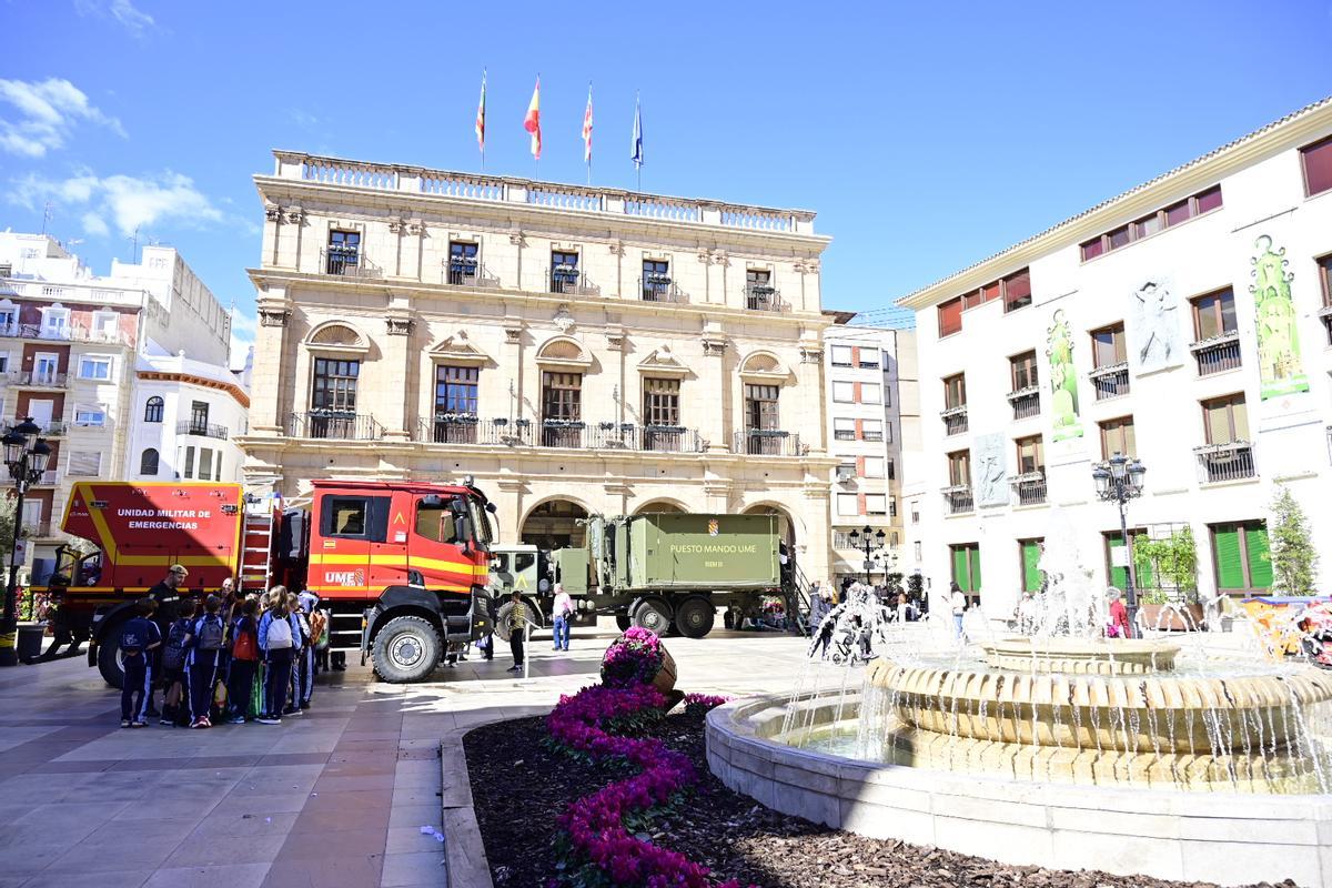 La UME conquista a la ciudadanía de Castelló