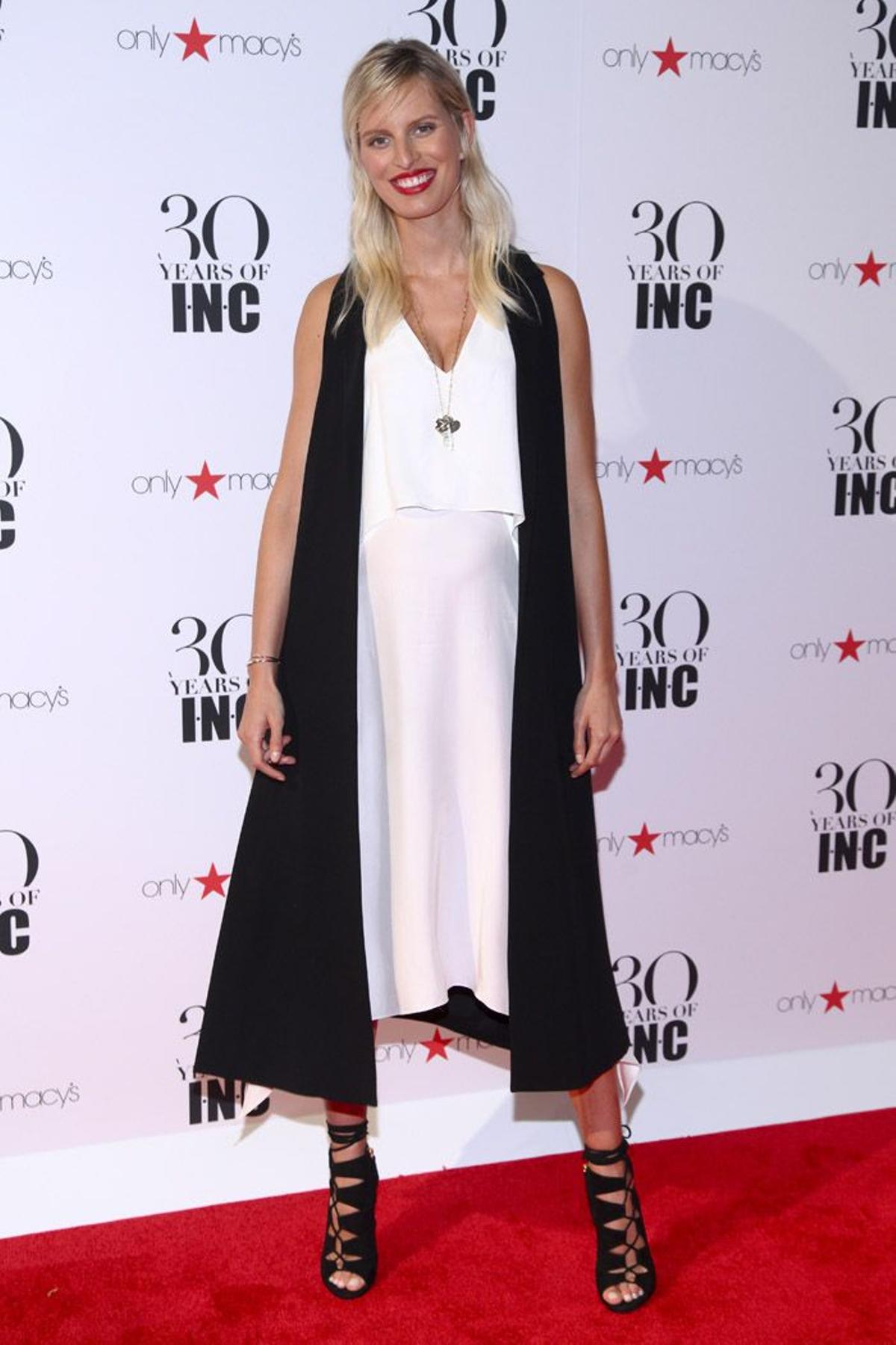 Heidi Klum en la fiesta de celebración del 30 aniversario de INC