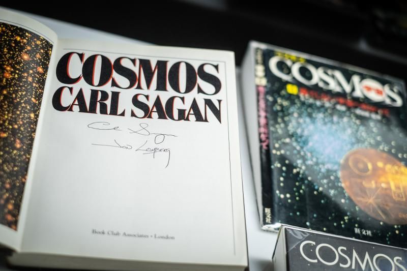 Exposición "Cosmos. El legado de Carl Sagan.40 años de viaje personal", en el Museo de Ciencia y el Cosmos