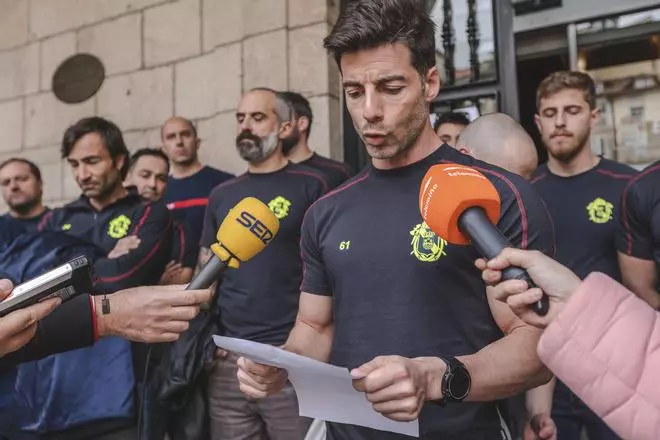 Bomberos y Policías de Ourense  se movilizan, de nuevo, para cobrar sus sueldos completos: "Hay una gravísima repercusión"