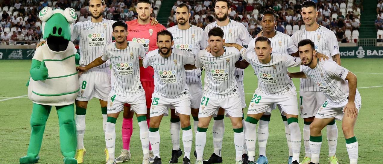 Once titular del Córdoba CF ante el Rayo Majadahonda.