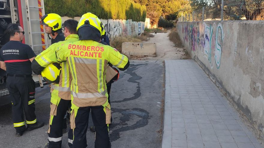 Carga policial en la zona "guiri" de Benidorm