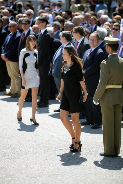 600 civiles juran la bandera en Palma