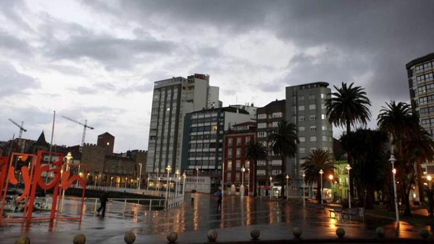 Una vista de Gijón