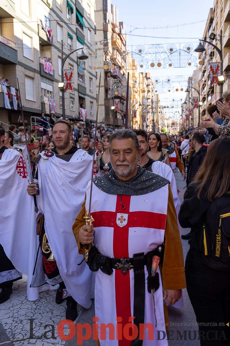 Procesión de subida a la Basílica en las Fiestas de Caravaca (Bando Cristiano)