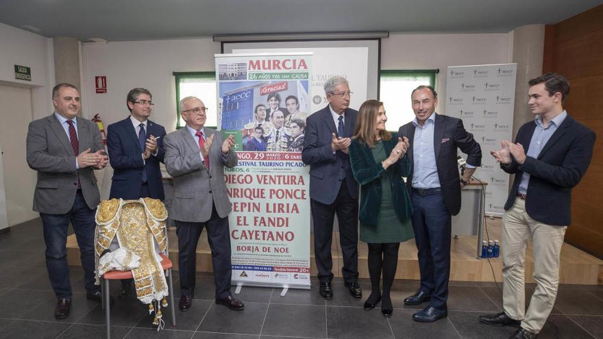 Pepín Liria regresa a los ruedos para el Festival contra el Cáncer de Murcia