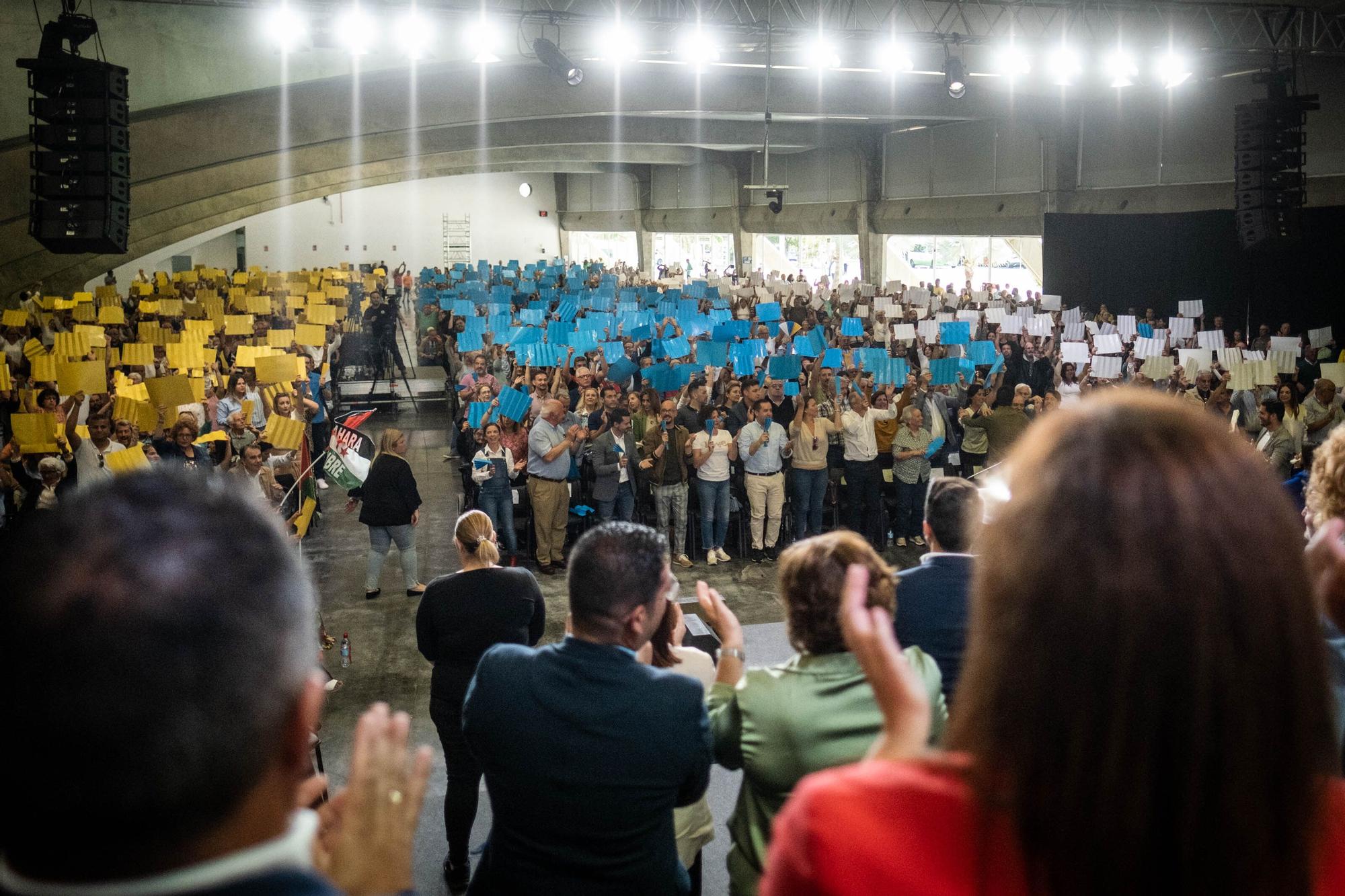 Candidaturas de Coalición Canaria en Tenerife.