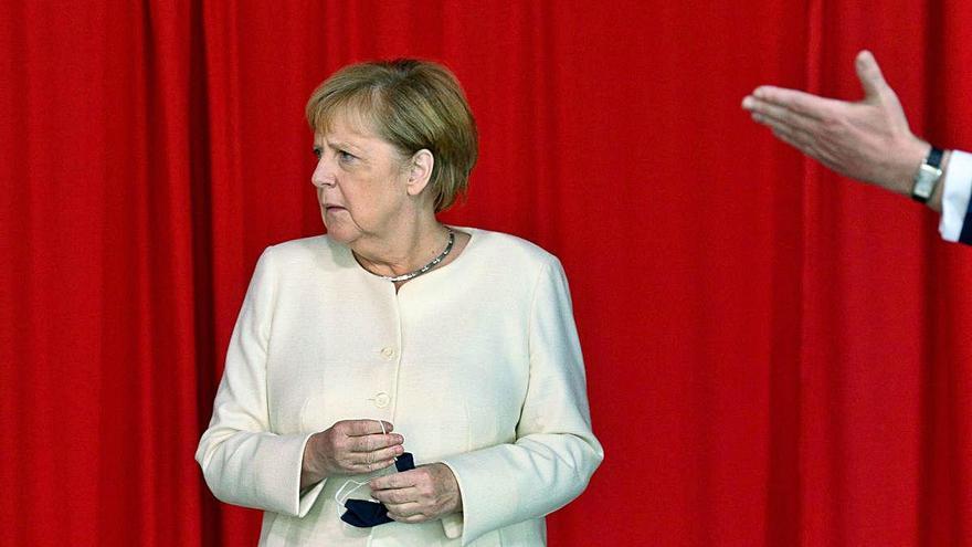 Angela Merkel ahir va celebrar l&#039;últim aniversari de la reunificació com a cancellera