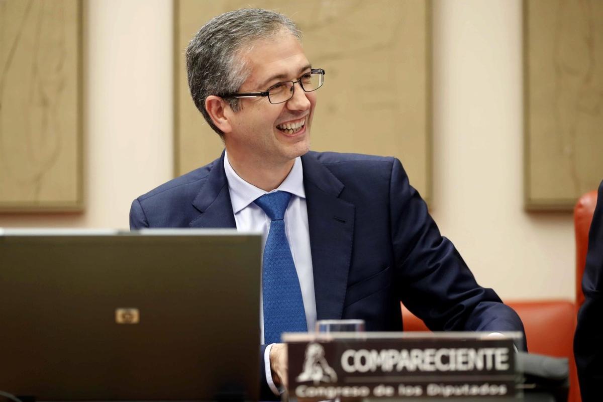 Pablo Hernández de Cos, presidente del Banco de España, en una imagen de archivo