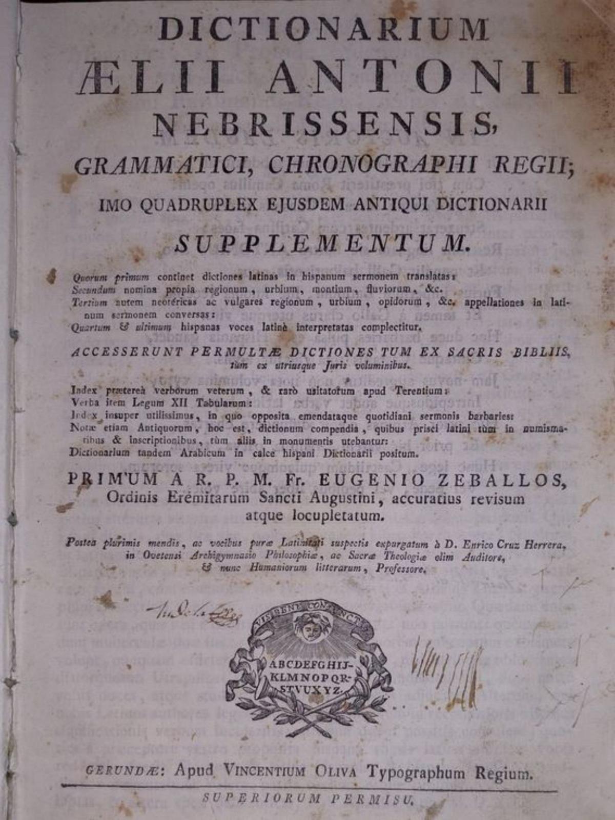 6 De Institutione Grammatica, editat a Figueres el 1828 per Antoni Matas F  | BPP