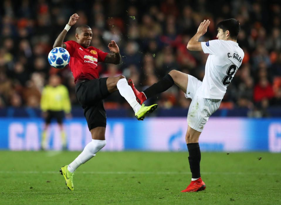 Valencia CF - Manchester United, en imágenes